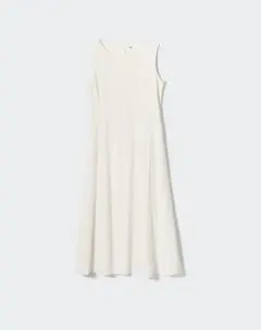 【美品】2回使用　2024年　ウルトラストレッチエアリズムワンピース　S 白