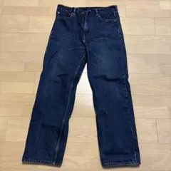 Levi's 501 ダークブルー デニムパンツ　バギー