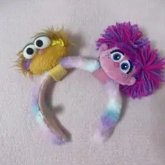 ユニバ　アビー・カダビーとエルモのカチューシャ