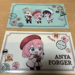 SPY×FAMILY Anya Forger クリアファイル2枚セット