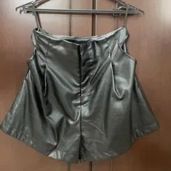GRL フェイクレザー ショートパンツ ブラック Mのサムネイル