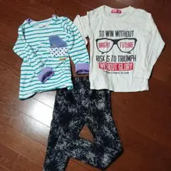 お値下げ！！ラ キエーベ★130 ロンT ズボン～JUNKセラフプチジャム好きに