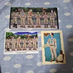 ✨東武動物公園ヒロアカコラボ 轟焦凍 期間限定誕生日ポストカード ホルダー✨