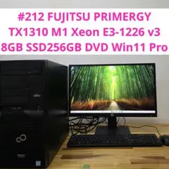 FUJITSU PRIMERGY TX1310 M1 Xeon 8GB 256G