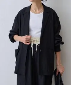 BEARDSLEY ビアズリー シアー ドッキング ジャケット ブラックのサムネイル