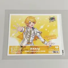 あっきぃ AMPTAK×COLORS サントリー ステッカー オリジナルラベル缶