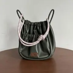 【美品】CPCM パラコードギャザーミニショルダーバッグのサムネイル