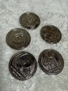 値下げ予定なしポケモン メダル 5種類セット