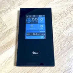【取引終了】ＮＥＣ　Ａｔｅｒｍ　ＭＲ０４ＬＮ　クレードル付属　ＳＩＭフリーモバイルルータ【超美品】 NEC NEC Aterm MR04LN デュアルSIM対応 SIMフリー モバイルルーター