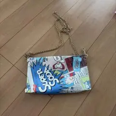 SUPER SODA アメコミ風 ショルダーバッグ