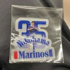 横浜F・マリノス プレイヤーズクリアステッカー2枚セット　35 関富 貫太