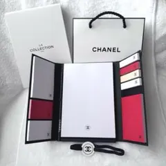 【CHANEL】ノベルティ（付箋・メモ・ペンシルセット）ショッパー付