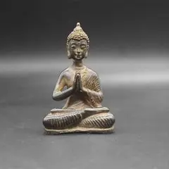 ブロンズ製仏像 - ネパール製瞑想ポーズ Buddha Statue