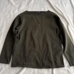 セントジェームス ウェッソン カーキ バスクシャツ