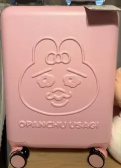 おぱんちゅうさぎ ドンキ スーツケース キャリーケース 立体型押し お