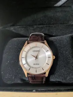CITIZEN Eco-Drive メンズ 腕時計 ブラウン