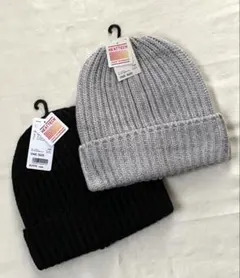 ユニクロ　ヒートテック　ニットキャップ　2枚　新品