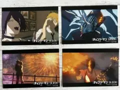 チェンソーマン レゼ編特典ポストカード 4枚+デンジ ヨルステッカー1枚セット②