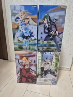 リゼロ　クルシュ　フェリス　プリシラ　レム　フィギュア