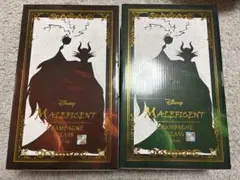 【人気】Disney マレフィセント シャンパングラス 2種セット