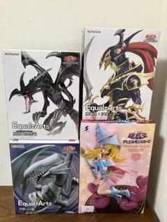 遊戯王 Equal Arts/Monsters LEGION フィギュア 4種 - メルカリ
