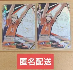 ハイキュー!! バボカ!! 最強の挑戦者 月島蛍 頂 2枚