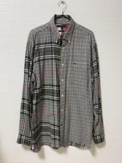 TOMMY HILFIGER チェック柄シャツ XL