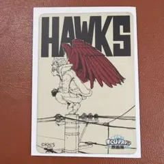 僕のヒーローアカデミア 原画展 マグネットステッカーコレクション ホークス