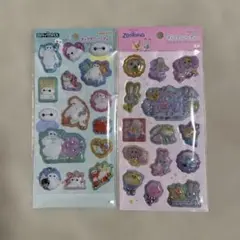 ポップデコパーティー　わたあめカプセルシール　ズートピア　ベイマックス