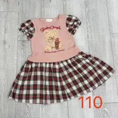 Shirley Temple テディベア ワンピース 110 シャーリーテンプルのサムネイル