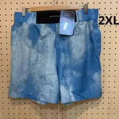 メンズモチベート ウーブンプリントショーツ 2XL（6001516）