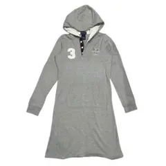 Ralph Lauren フード付きワンピース グレー