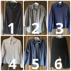 workman ワークマン UNIQLO ユニクロ 秋冬まとめ売り L,Mサイズ