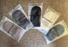 HOUSEYUAN メンズ靴下 5足セット 抗菌防臭の浅い口 脱落しにくい靴下