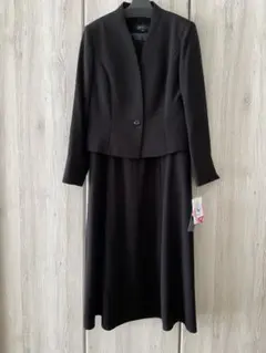 新品 ニュイ ブラックフォーマル ロング丈アンサンブル 13号 礼服