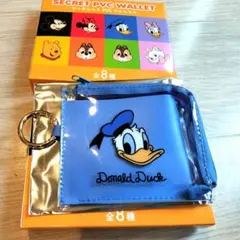 【ドナルド】 ディズニーキャラクター シークレットウォレット カラビナ付き
