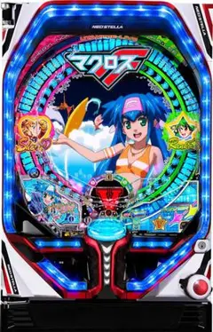 【循環改造済み】Pフィーバーマクロスフロンティア5 　データカウンタ付 Pフィーバーマクロスフロンティア5（マクロスF5）（パチンコ
