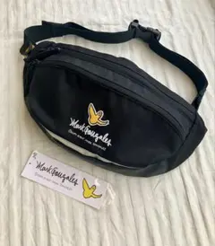 【ほぼ未使用】Mark Gonzales ボディバッグ 黒