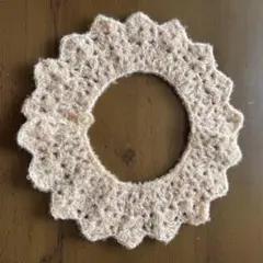 つけ襟 ハンドメイド ベビーピンク 大人 キッズ