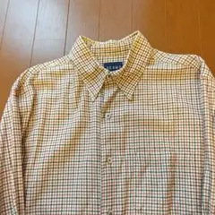 BEAMS ビームス　チェック柄 長袖シャツ Lサイズ