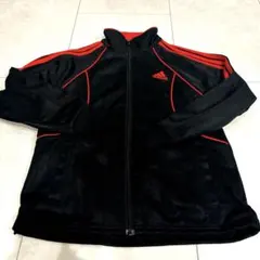 adidas ジャージ 140 黒・赤