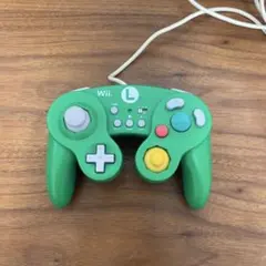 れ*☆様 Wii U/Wii対応 ホリ クラシックコントローラー ルイージカラー