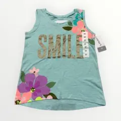 carters タンクトップ 5T 花柄 ロゴ キッズ 女の子 夏のサムネイル