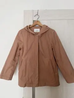 アーバンリサーチドアーズ コットンフードショートコート ピンク