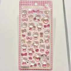 ハローキティ　ピンク♥︎ボンボンドロップシール♥︎正規品