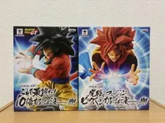 ドラゴンボールGT フィギュア 2種セット 超サイヤ人4孫悟空 ゴジータ