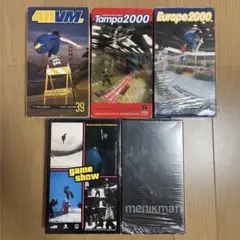 名作 VHS セット 411VM TAMPA EUROPE 2000 skate