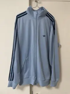 adidas トラックジャケット ライトブルー ベッケンバウアー Mのサムネイル