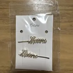 【匿名即日発送】Latini ロゴヘアピンセット（2P）のサムネイル