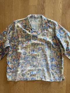 60s vintage cotton shirt